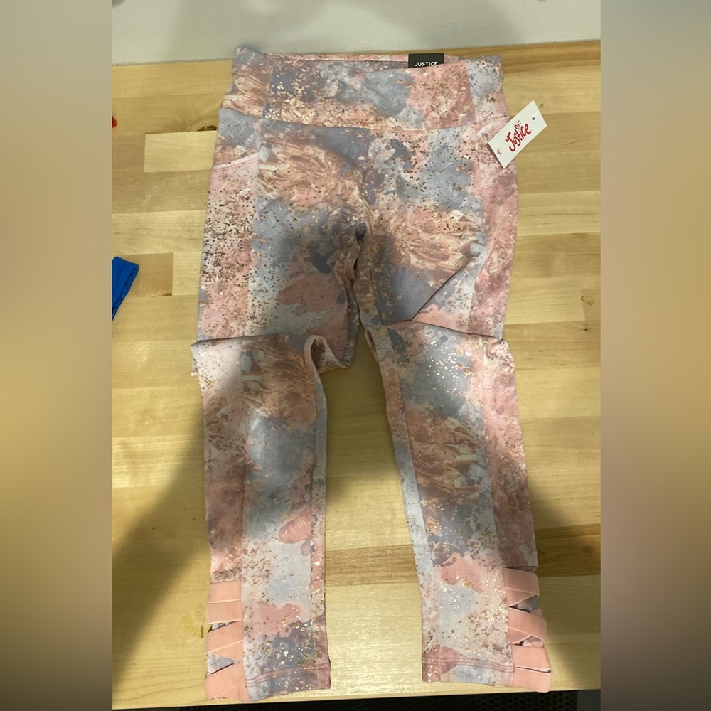 Justice size 10 girl leggings.